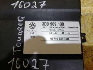 Блок управления бесключевым доступом Volkswagen Touareg 1 2005г.  - Фото 5