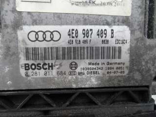 Блок управления ДВС Audi A8 D3 (S8) 2004г. 4E0907409B - Фото 3