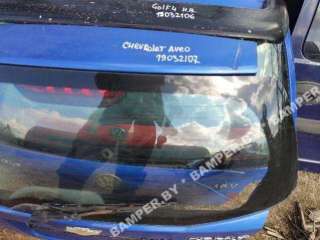 Крышка багажника (дверь 3-5) Chevrolet Aveo T250 2006г.  - Фото 2