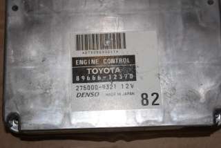 блок управления двигателем Toyota Corolla E120 2002г. 89666-12370 - Фото 2