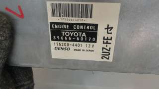 Блок управления двигателем Toyota Land Cruiser 100 2000г. 8966660170 - Фото 4