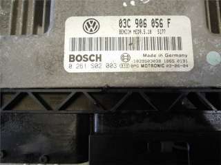 Блок управления двигателем Volkswagen Touran 1 2003г.  - Фото 3