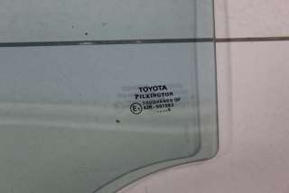 Стекло двери задней левой Toyota Avensis 3 2009г. 6810405160 - Фото 3