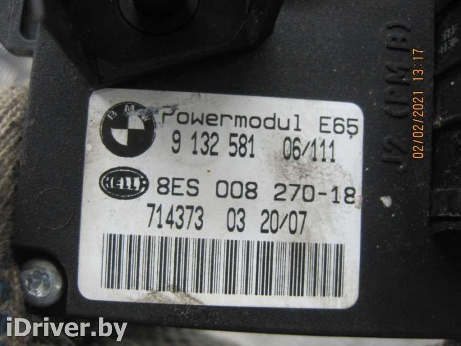 Блок контроля мощности BMW 7 E65/E66 2007г. 9132581  - Фото 3