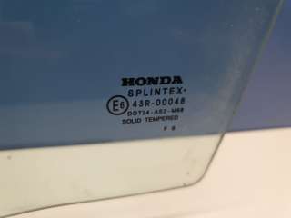 Стекло двери задней левой Honda Civic 5 2006г. 73450SMGE00 - Фото 3