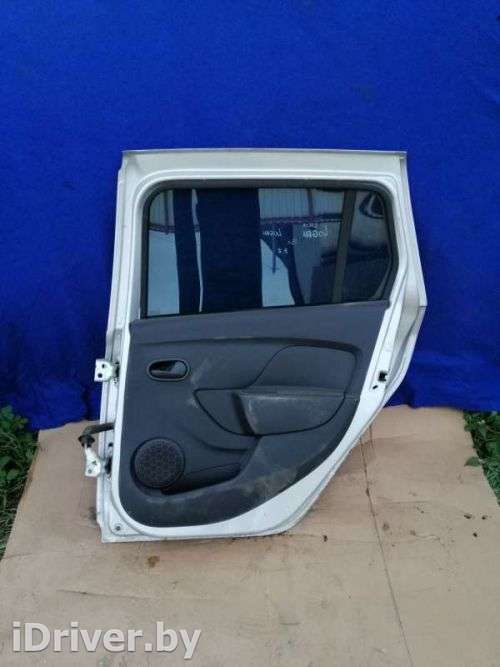 Дверь задняя правая Renault Logan 2 2013г.  - Фото 1