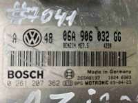 Блок управления двигателем (ДВС) Volkswagen Golf 4 2003г. 06A 906 032 GG, ME7.5 - Фото 2
