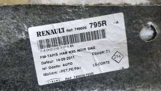 Ковер салона Renault Megane 3 2011г. 749026795R,749850001r,749400005r,749410001r,48580002r,749480008r - Фото 3