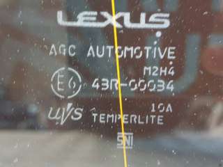 стекло глухое Lexus LX 3 restailing 2 2015г. 6272060L30 - Фото 12
