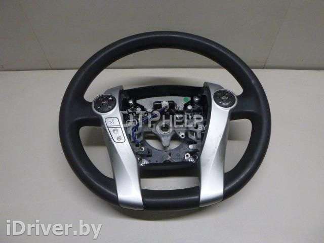 Рулевое колесо для AIR BAG (без AIR BAG) Toyota Prius 3 2010г.  - Фото 1