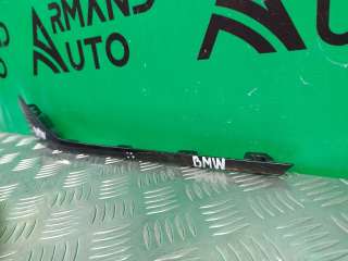 Накладка решетки бампера BMW X1 F48 2019г. 51117954256 - Фото 3