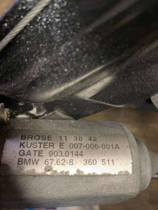 Стеклоподъемник электрический задний правый BMW 5 E39 2002г.  - Фото 2