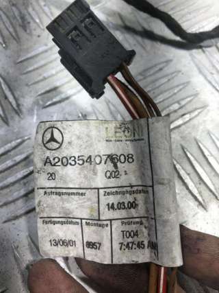 Проводка двери передней правой Mercedes C W203 2002г. A2035407608 - Фото 4