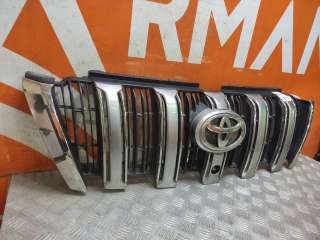 решетка радиатора Toyota Land Cruiser Prado 150 2013г. 5310160C21, 5311160A70, 3г64 - Фото 2