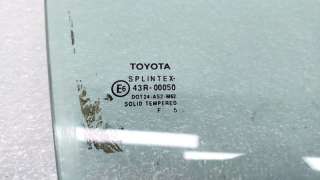 Стекло двери Toyota Avensis 2 2005г. 6810105030, 68101-05040 - Фото 6