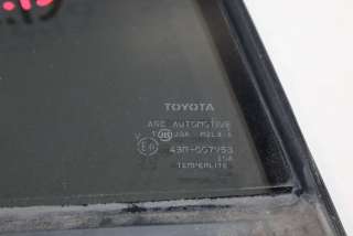 Стекло двери задней левой Toyota Rav 4 2 2006г. 6812442130 - Фото 2