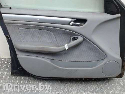 обшивка боковой двери перед лев BMW 3 E46 2000г.  - Фото 1