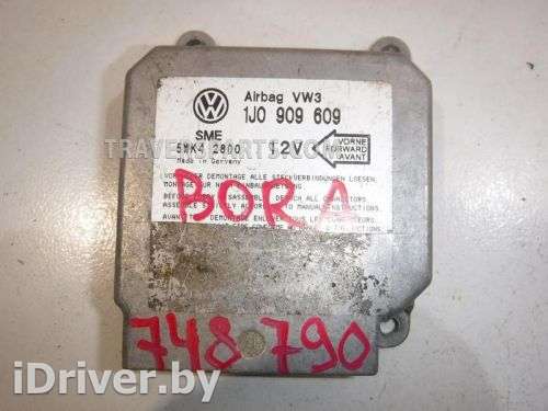Блок SRS Volkswagen Bora 1999г. 1J0909609 - Фото 1