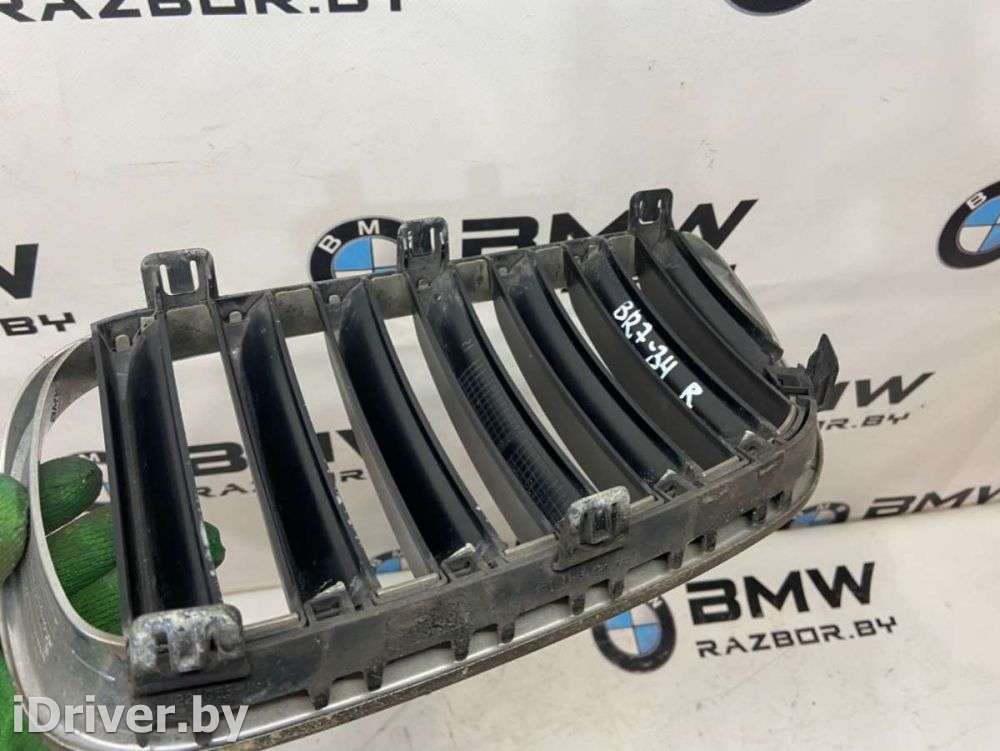 Решетка капота BMW X3 E83 2008г.   - Фото 9
