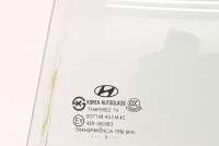Стекло двери задней левой Hyundai Grandeur TG 2006г. 43R000383, DOT748, AS2 , art8276280 - Фото 2