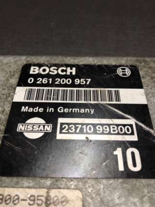 Блок управления двигателем Nissan Micra K11 1996г. Bosch, 0261200957, 2371099B00 - Фото 4