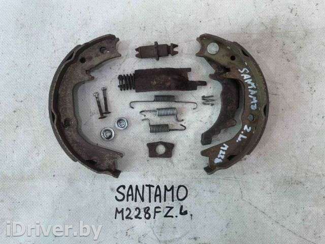Механизм развода задних тормозных колодок левый Hyundai Santamo 1999г.  - Фото 1