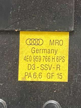 Кнопка регулировки сидения Audi A8 D3 (S8) 2009г. 4E0959766H,4E0959778C,4E0881326C - Фото 9