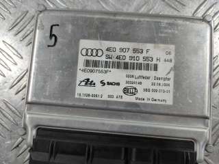 Блок управления пневмоподвеской Audi A8 D3 (S8) 2004г. 4E0907553C,4E0907553F,4E0907553E,4E0907553H - Фото 6
