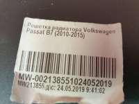 решетка радиатора Volkswagen Passat B7 2011г. 3AA853651OQE, 3AA853651 - Фото 13