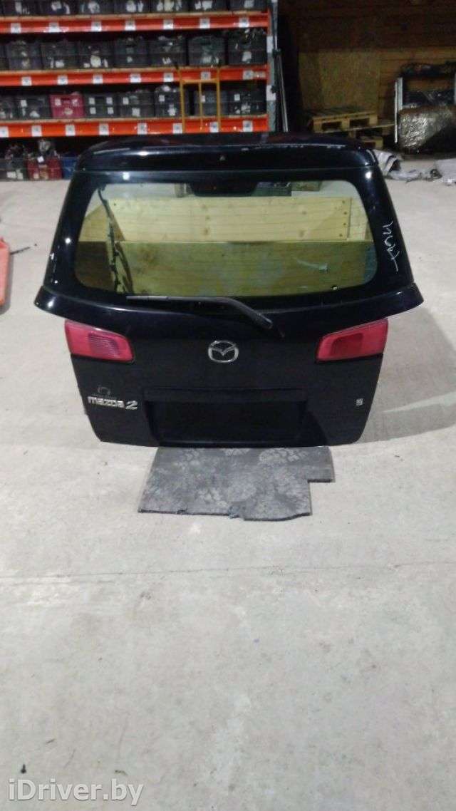 Крышка багажника (дверь 3-5) Mazda 2 DY 2005г.  - Фото 1