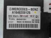 Блок управления подогревом сидений Mercedes ML W164 2007г. A1648209126 - Фото 2