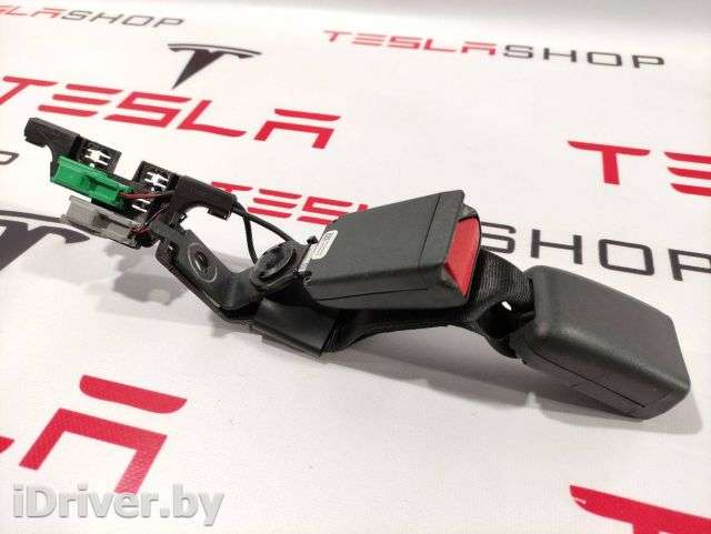 Замок ремня безопасности Tesla model 3 2020г. 1457704-01-A - Фото 1