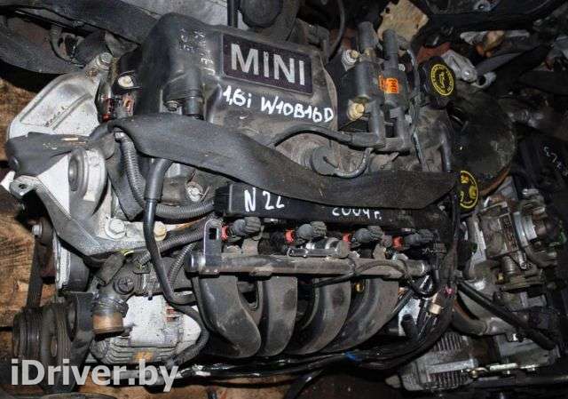 Двигатель  MINI Cooper R50 1.6  Бензин, 2001г. W10B160  - Фото 1
