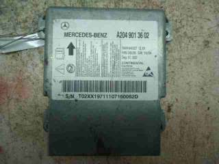 Блок управления подушек безопасности Mercedes C W204 2012г. 2049013602 - Фото 2