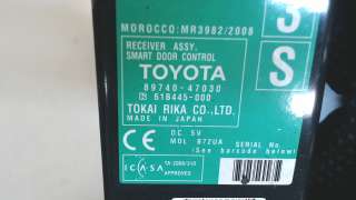 Блок управления двери Toyota Prius 3 2009г. 8974047030 - Фото 4