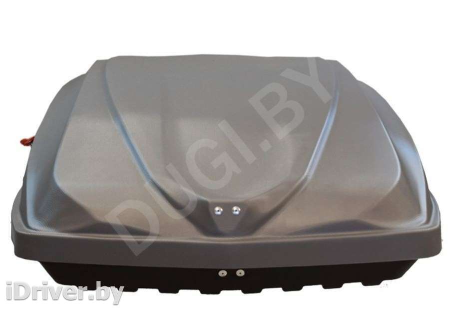 Багажник на крышу Автобокс (480л) FirstBag J480.007 (195x85x40 см) цвет серый Alfa Romeo 147 2 2012г.   - Фото 3