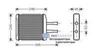  Радиатор отопителя (печки) к Daewoo Magnus Арт 296059H