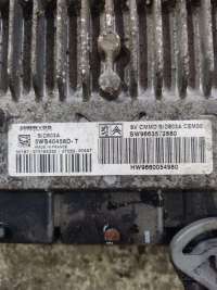 Блок управления двигателем Citroen C4 Grand Picasso 1 2007г. 5ws40458d-t,sw9663572880 - Фото 2