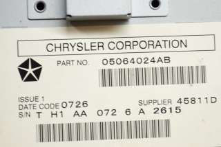 Блок навигации Chrysler 200 2006г. 45811D, 05064024AB , art505850 - Фото 6