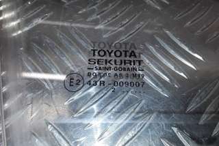 Стекло двери передней правой Toyota Corolla E120 2003г. 43R009007, DOT39AS2M40 , art793610 - Фото 3