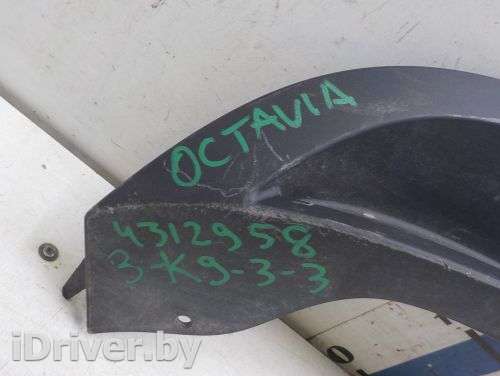 Спойлер (нижняя часть) бампера заднего Skoda Octavia A5  5ER8075219B9 - Фото 1