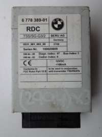 6778389 Блок управления системы контроля давления в шинах (RDC) к BMW X3 E83 Арт 2994w40168