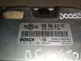 Блок управления двигателем Volkswagen Passat B5 2005г. 0281011204,038906019KC - Фото 2
