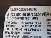 Блок управления магнитолой Mercedes CLA c117 2013г. A1729006008 - Фото 2