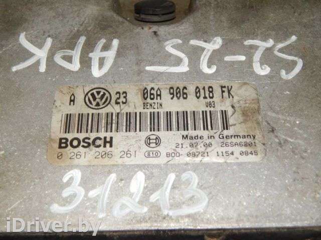 Блок управления двигателем Volkswagen Bora 2000г. 06A906018FK - Фото 1