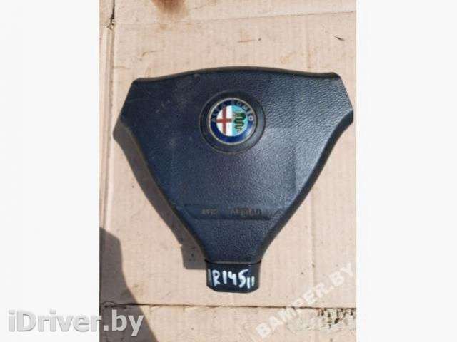 Подушка безопасности водителя Alfa Romeo 145 1999г.  - Фото 1