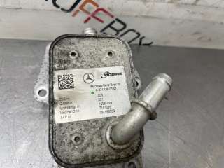 Радиатор масляный Mercedes C W204 2012г. A2741880101 - Фото 4