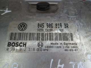 Блок управления двигателем Volkswagen Polo 4 2007г. 045906019BR, 0281012318 - Фото 3