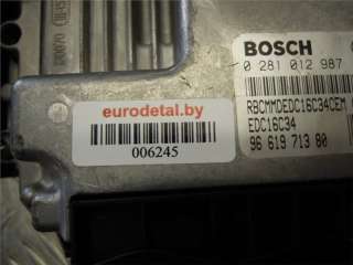 Блок управления двигателем Citroen C5 1 2006г.  - Фото 4
