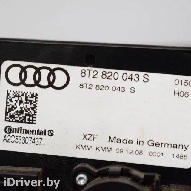 Блок управления печки/климат-контроля Audi A5 (S5,RS5) 1 2009г. 8T2820043S , art234093 - Фото 1